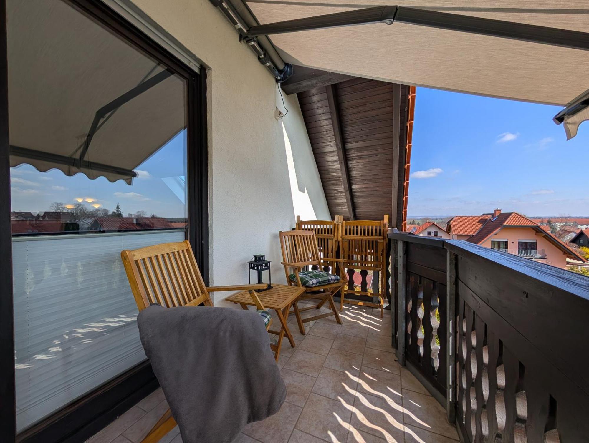 Ferienwohnung Goldbacher Blick Goldbach  Luaran gambar