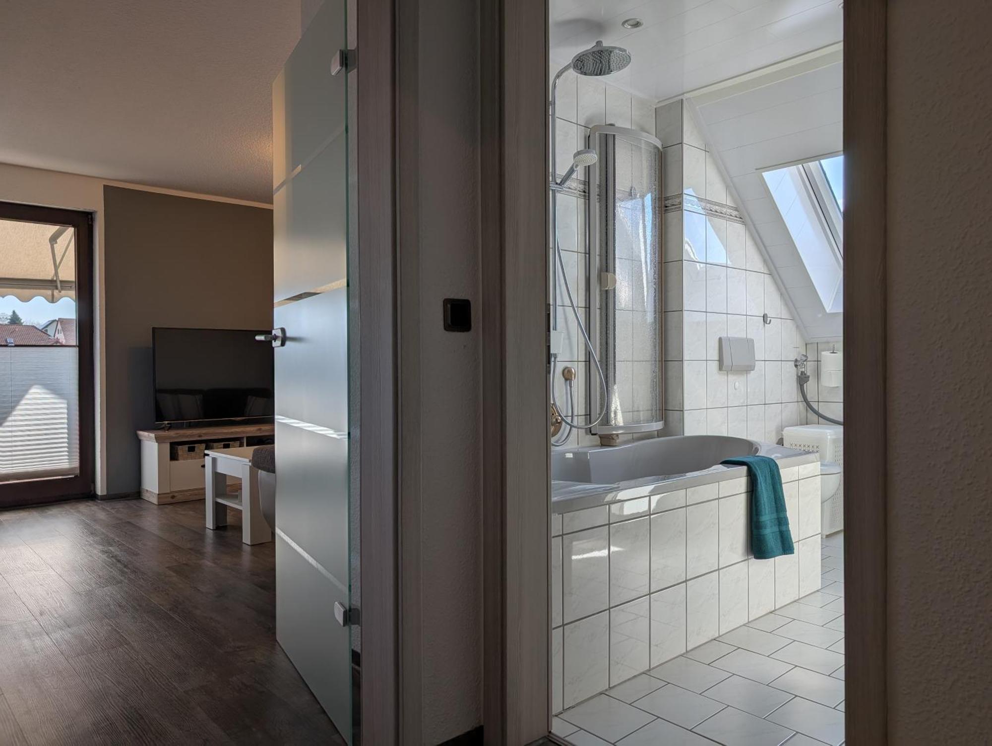 Ferienwohnung Goldbacher Blick Goldbach  Luaran gambar