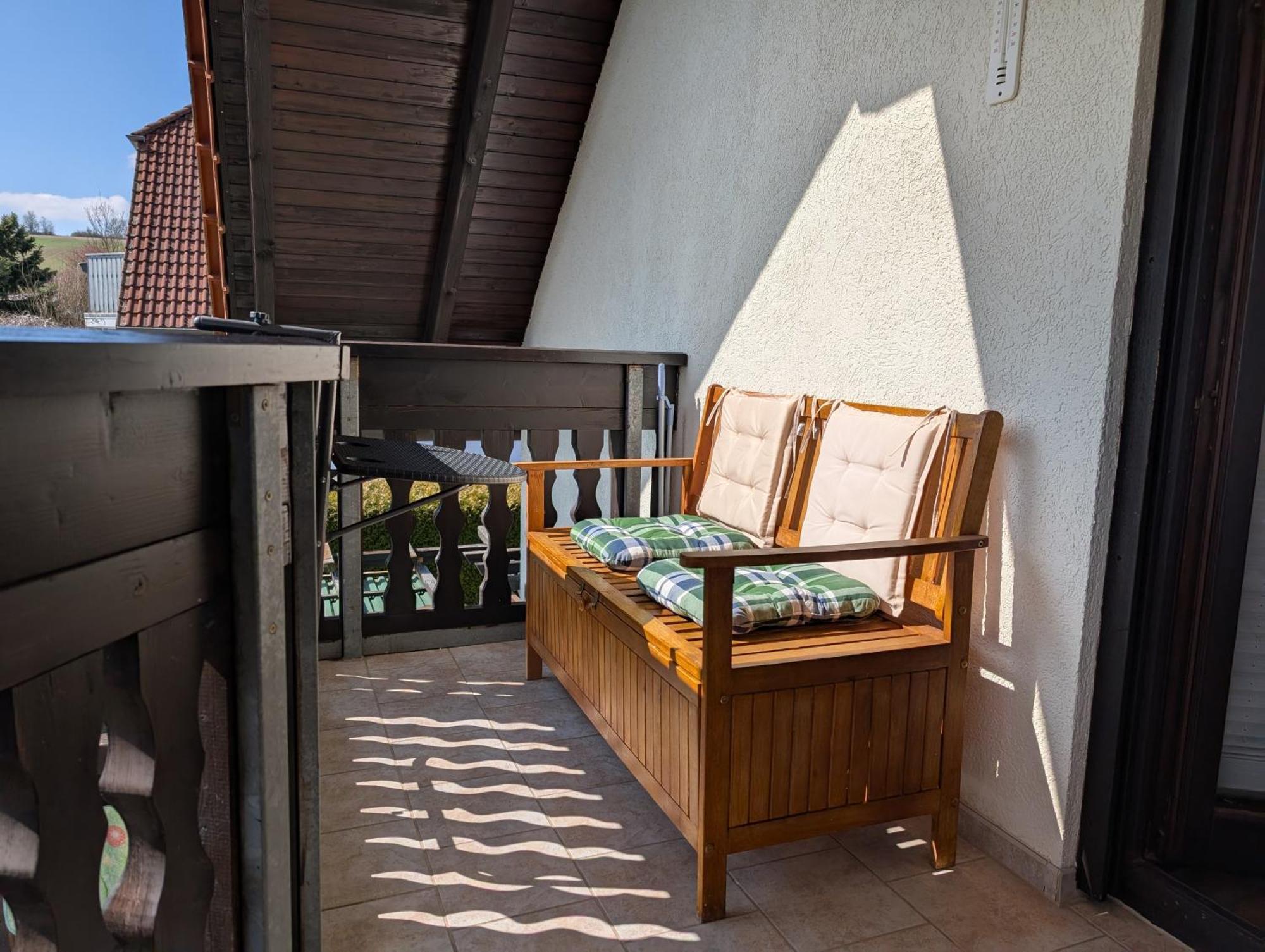 Ferienwohnung Goldbacher Blick Goldbach  Luaran gambar